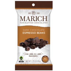 MARICH DARK CHOCOLATE ESPRESSO BEANS 50g